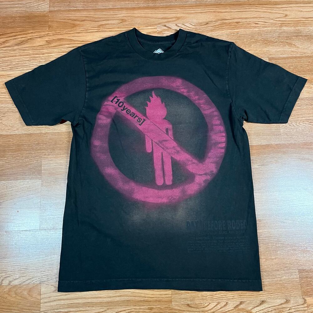 Travis Scott‎ Days Before Rodeo Box II Black T-shirt Sz M RARE New